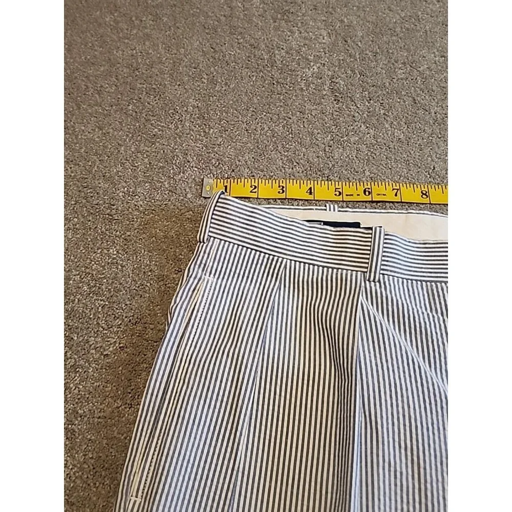 POLO RALPH LAUREN Men's 35 X 32 Blue & White Striped Pants Preppy Lawn Outdoor - Picture 14 of 14